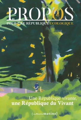 PROPOS - Pour une République écologique - N° 1