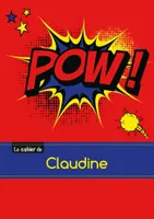 Le carnet de Claudine - Blanc, 96p, A5 - Comics
