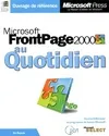 Microsoft Frontpage 2000 au quotidien, Microsoft