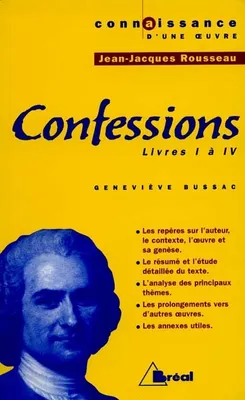Les confessions - Rousseau