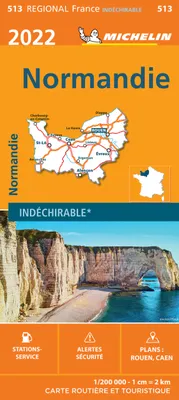 Carte Régionale Normandie 2022