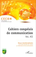 Cahiers congolais de communication vol. XII