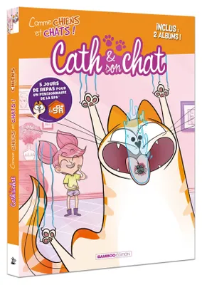 0, Cath et son chat - tome 01 / Les Chiens en BD - tome 01 - écrin