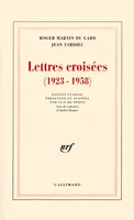 Lettres croisées, (1923-1958)
