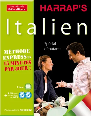 Harrap's Méthode Express Italien 2CD+livre, Livre+CD