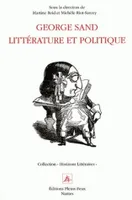 George Sand, Littérature et politique