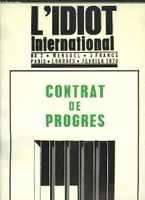L'Idiot International N°3 : Contrat de Progrès - Italie, après 