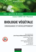 Biologie végétale, Croissance et développement, BIOLOGIE VEGETALE - CROSSANCE ET DEVELOPPEMENT : LICENCE