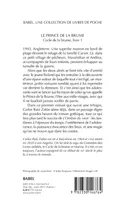 Livres Littérature et Essais littéraires Romans contemporains Etranger 1, Le Prince de la Brume - Cycle de la Brume Livre 1 Carlos Ruiz Zafón