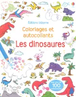 Les dinosaures - Coloriages et autocollants