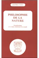 Philosophie de la nature ou cosmologie