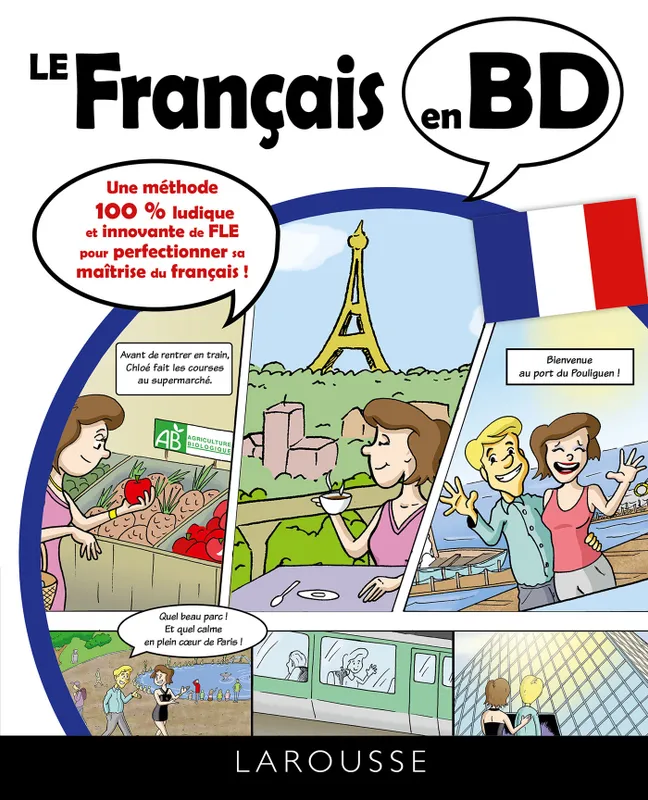 Livres Dictionnaires et méthodes de langues Langue française Le français en BD COLLECTIF