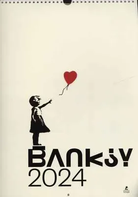 Banksy - calendrier mural 2024