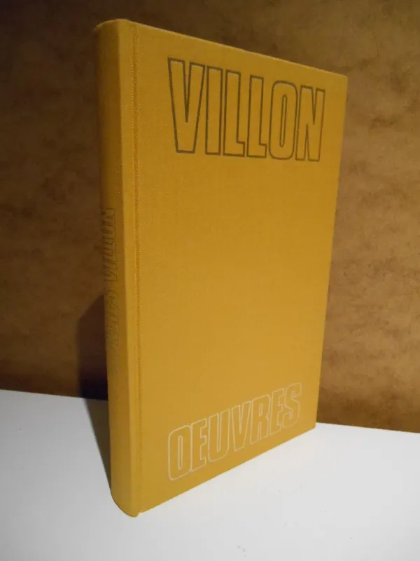 Livres Histoire et Géographie Histoire Histoire générale Oeuvres. [Hardcover] François Villon
