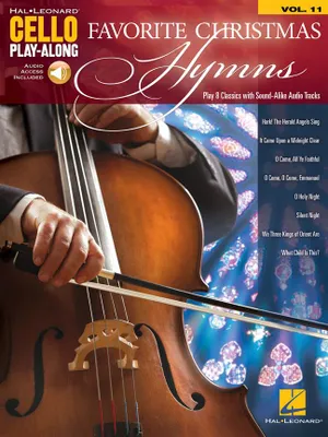 Favorite Christmas Hymns, Cello Play-Along Volume 11