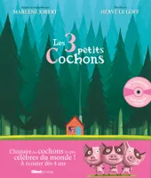 Les trois petits cochons - Marlène Jobert, Livre CD Marlène Jobert
