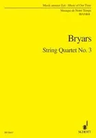 String Quartet No. 3, string quartet. Partition.