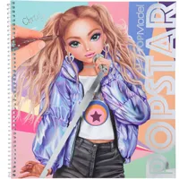 Top model - Album à colorier Create your popstar