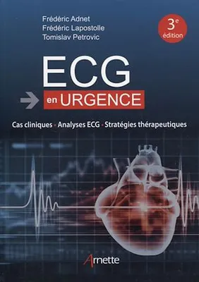 ECG en urgence, Cas clinique - Analyse ECG - Stratégie thérapeutique