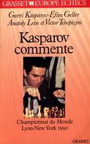 Kasparov commente championnat du monde 90, championnat du monde 1990, New York-Lyon