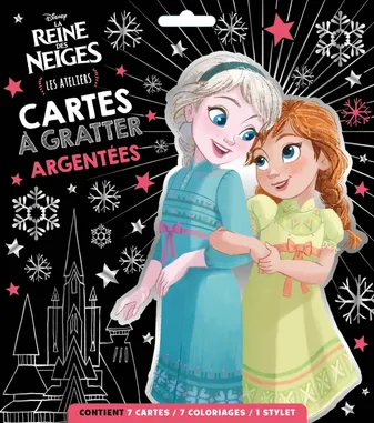 LA REINE DES NEIGES 2 - Les Ateliers - Cartes à gratter argentées - Disney