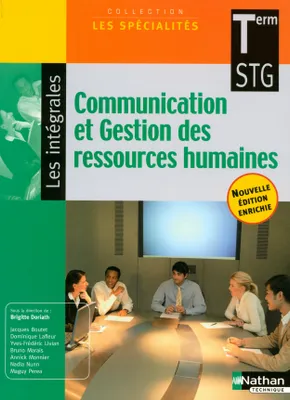 Communication et Gestion des ressources humaines - Terminale STG, term STG