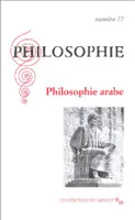 Philosophie 77, Philosophie arabe, Philosophie arabe