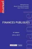 Finances publiques / 2016-2017
