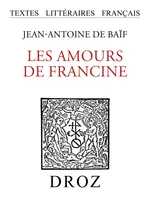 Les Amours de Francine, Tome II, Chansons