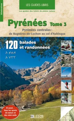Livres Loisirs Voyage Guide de voyage Pyrénées T.3, Pyrénées centrales : de Bagnères-de-Luchon au col d'Aubisque Olivier Martin
