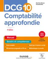 10, DCG 10 Comptabilité approfondie - Manuel - 2022/2023