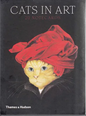 Cats in Art: 20 Notecards /anglais