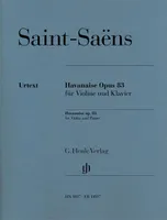 Havanaise Opus 83, violon et piano