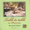 Table to table in Provence