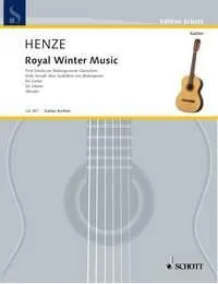 Royal Winter Music, First Sonata on Shakespearean Characters. guitar.