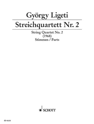 String Quartet No. 2, string quartet. Jeu de parties.