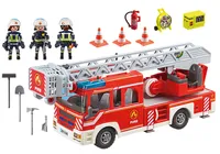 Jeux et Jouets Jeux d'imagination Playmobil Camion de pompiers avec échelles pivotant City Action