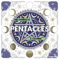 Mandalas à colorier : pentacles