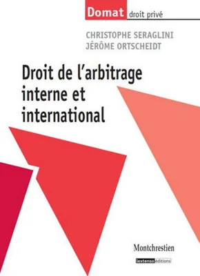 DROIT DE L'ARBITRAGE INTERNE ET INTERNATIONAL - PRIX DU CERCLE MONTESQUIEU 2014, PRIX DU CERCLE MONTESQUIEU 2014