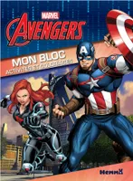 Marvel Avengers - Mon bloc Activités et coloriages (Black Widow et Captain America)