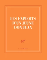 Carnet carré «Les Exploits d'un jeune don Juan» (papeterie)