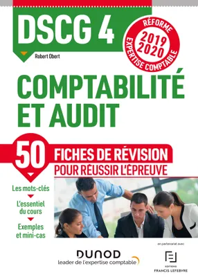 DCG, 4, DSCG 4 Comptabilité et audit - Fiches de révision - Réforme 2019-2020, Réforme Expertise comptable 2019-2020