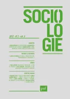 Sociologie 2012 - N° 2