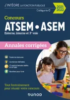 Concours ATSEM/ASEM - Annales corrigées - Concours 2021-2022, Annales corrigées - Concours 2021-2022