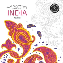 Mini coloriage antistress «India»