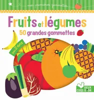 Fruits et légumes - 50 grandes gommettes