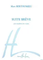 Suite breve --- saxophone mib et piano