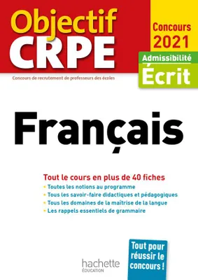 Objectif CRPE en fiches Français 2021