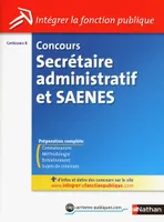 Concours secrétaire administratif et SAENES / catégorie B, catégorie B