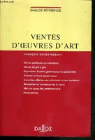 VENTES D'OEUVRES D'ART - DALLOZ REFERENCE